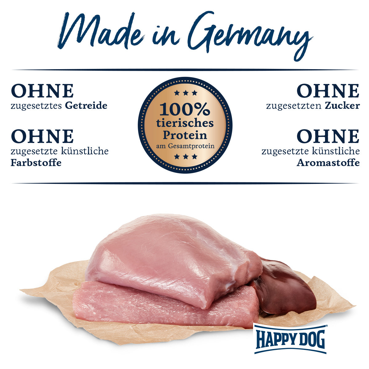 Happy Dog Sensible Pure Sardinia Ziege Pur 400 g