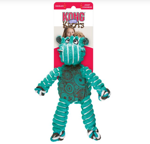 KONG Floppy Knots Hippo