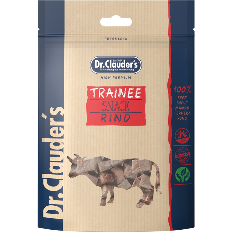Dr.Clauder's Dog Snack Trainee Rindfleisch 80 g