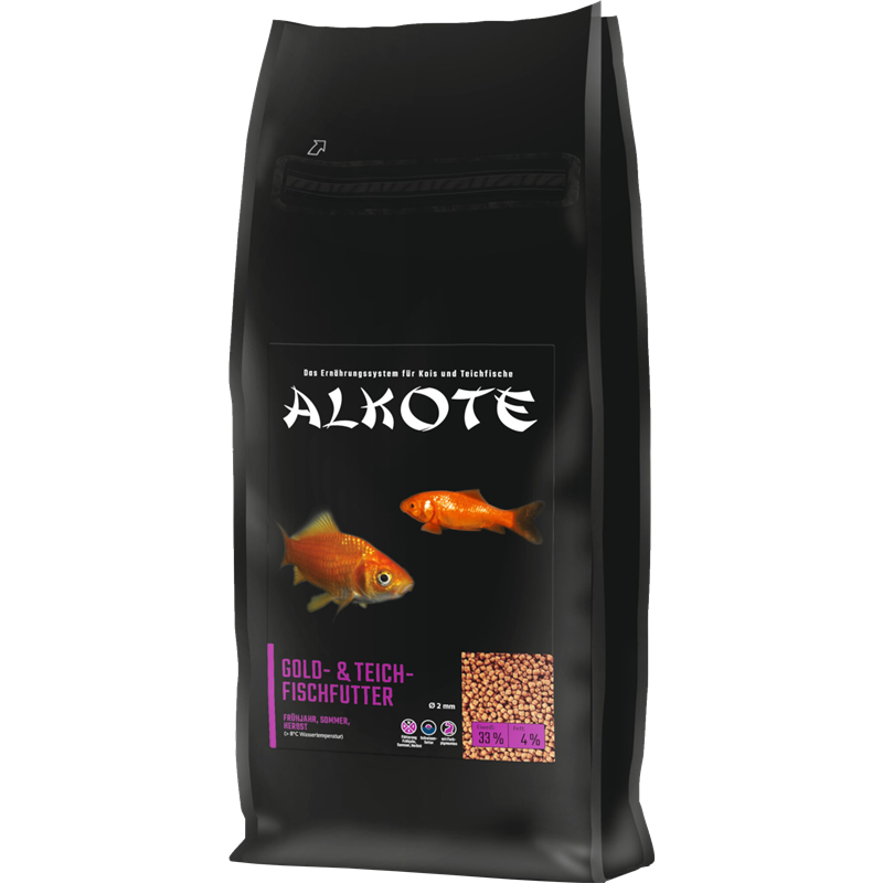 Gold- & Teichfischfutter - 2 mm - 2 kg