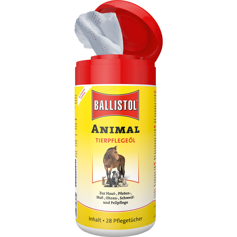 Animal Tierpflegeöl - Pflegetücher Spenderbox