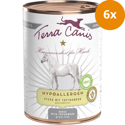Terra Canis Hypoallergen Pferd mit Topinambur 400 g