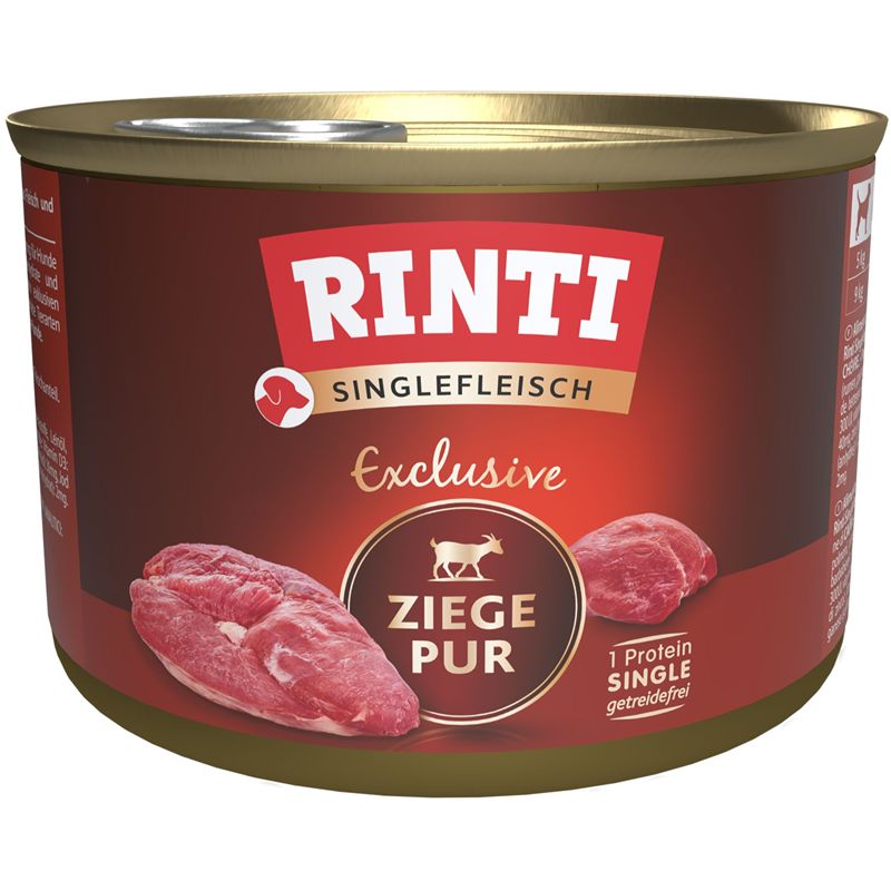 Rinti Singlefleisch Ziege Pur 185 g