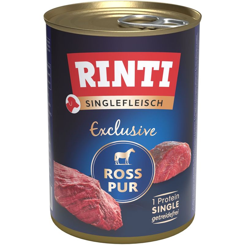 Rinti Singlefleisch Ross Pur 400 g