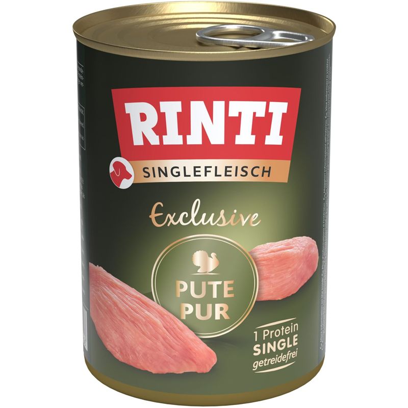 Rinti Singlefleisch Exclusive Pute Pur 400 g