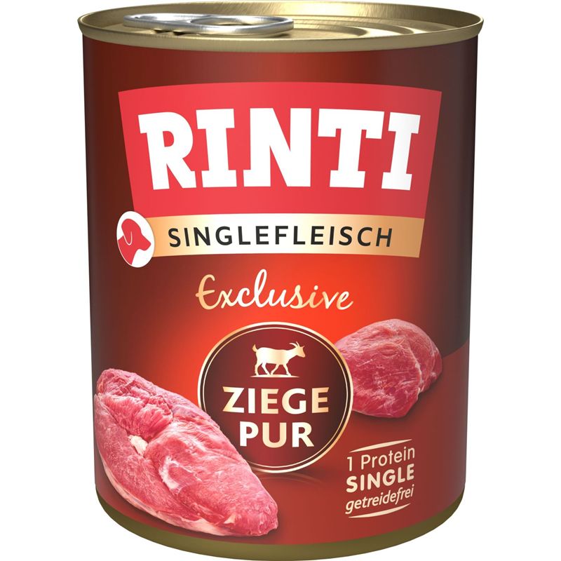 Rinti Singlefleisch Exclusive Ziege Pur 800 g