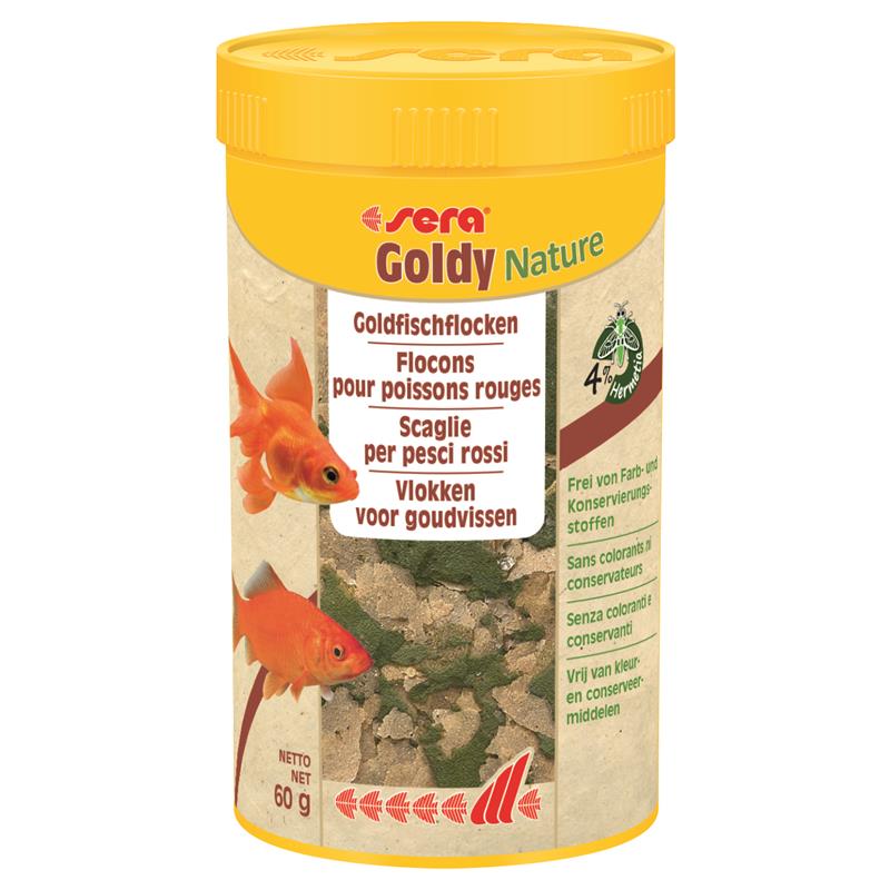sera Goldy Nature 250 ml / 60 g