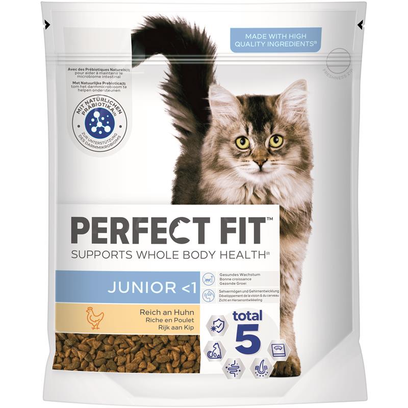Perfect Fit Cat Junior < 1 mit Huhn
