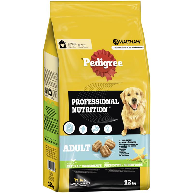 Pedigree Trocken Professional Nutrition Adult Geflügel & Gemüse