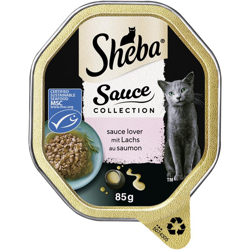 Sheba Schale Sauce Collection Sauce Lover Lachs 85g
