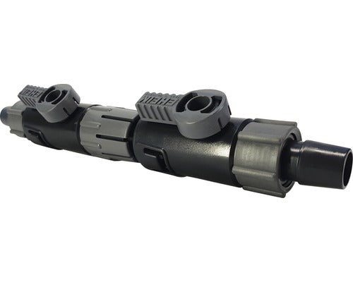EHEIM Doppelhahn m. Schnelltrennkupplung zu Schlauch 16/22 mm