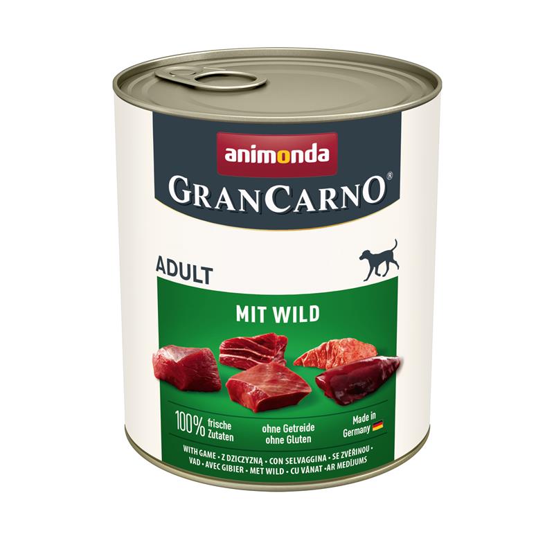 Animonda GranCarno Adult mit Wild 800g