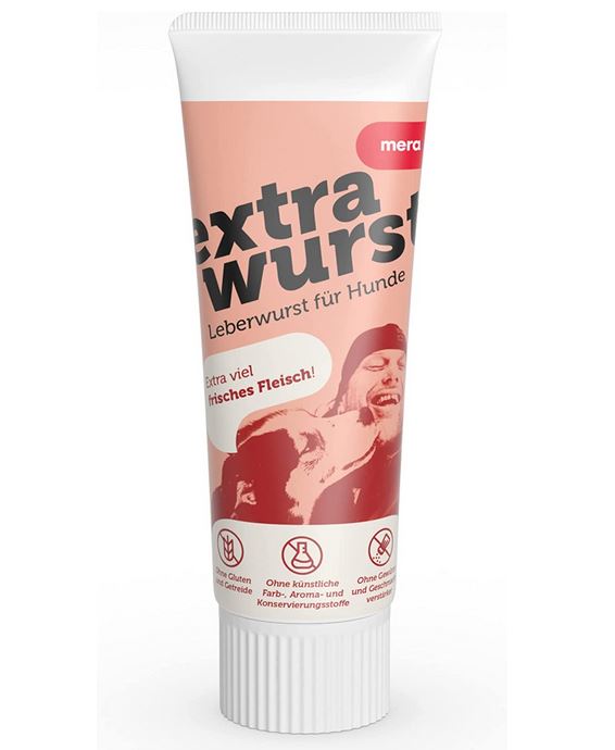 Mera Dog Extrawurst Leberwurst Klassik 75g