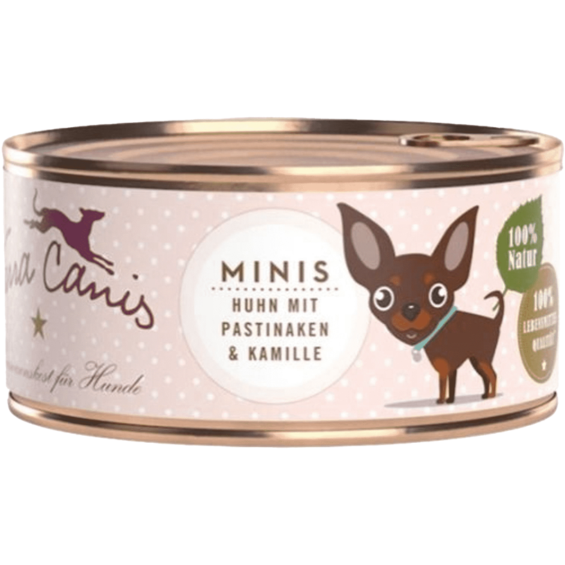 Mini-Menüs - 100 g - Huhn mit Pastinaken & Kamille