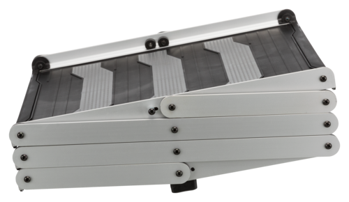 3-stufige Falttreppe - 37 cm / bis zu 57 cm