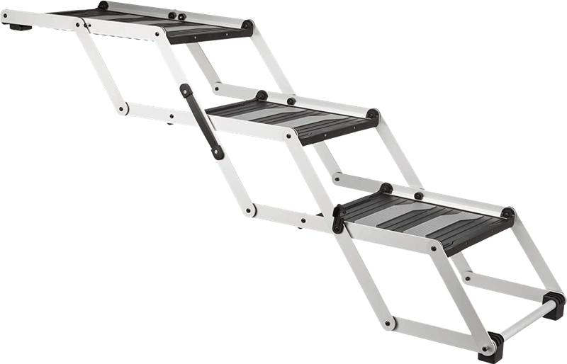 3-stufige Falttreppe - 37 cm / bis zu 57 cm