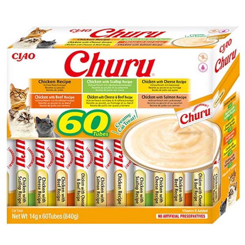 Inaba Cat Churu Varieties Chicken 60x14g