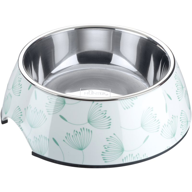 Melamin-Napf Blies - weiß / grün - 160 ml