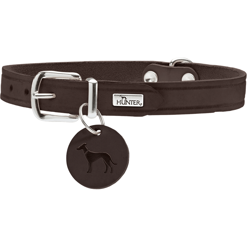 Halsband Aalborg - dunkelbraun - L (45 – 55 cm)