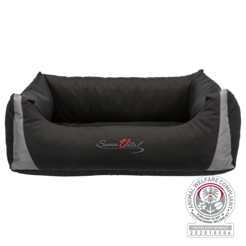 Bett Samoa Vital schwarz - 80 × 65 cm