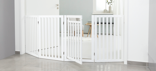 Absperrgitter mit Tür - 60 / 160 × 81 cm