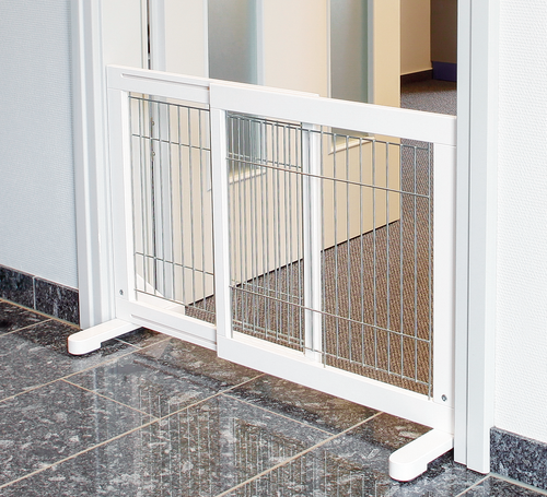 Absperrgitter - weiß