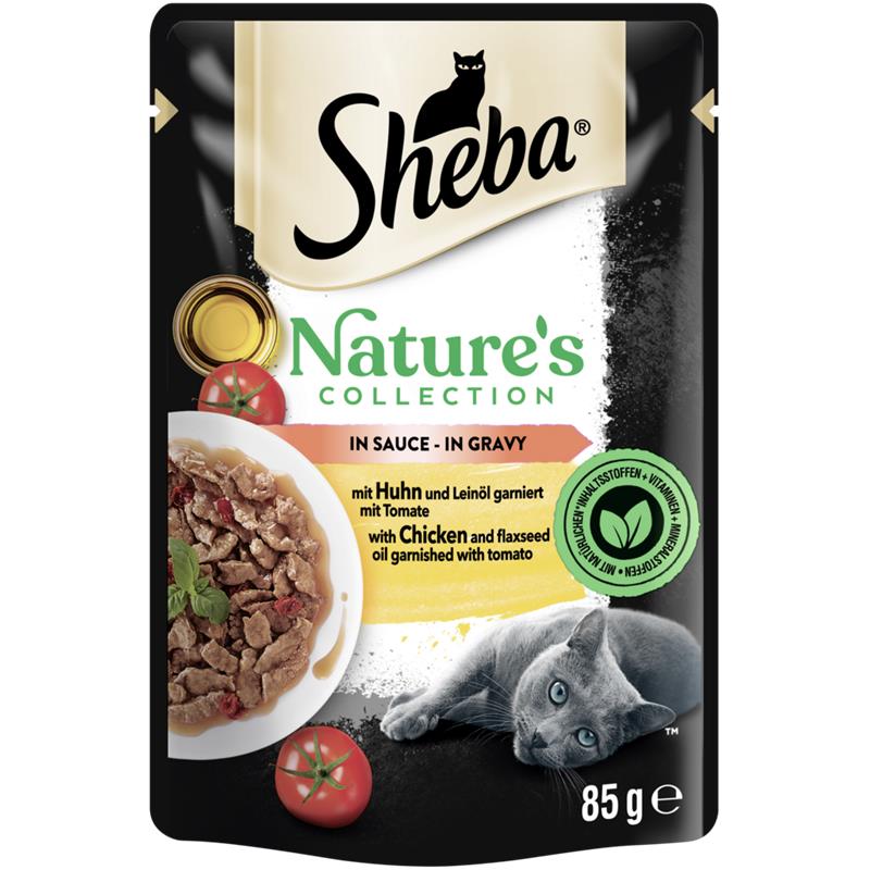 Sheba PB Natures Collection mit Huhn in Sauce 85g