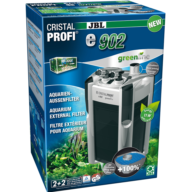 CristalProfi Außenfilter - e902 greenline