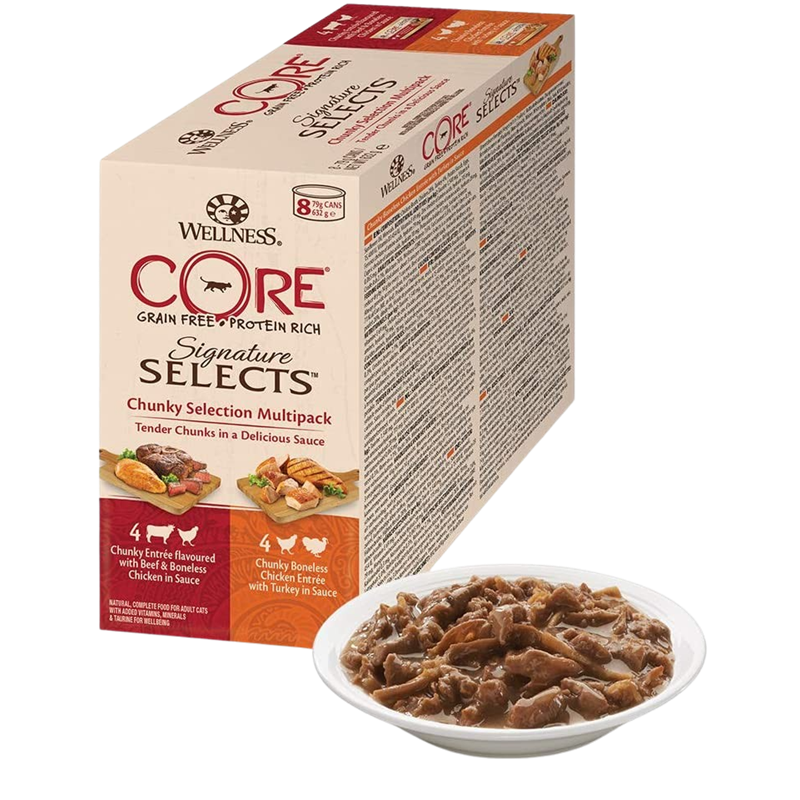 Multipack 8 x 79 g - Chunky Selection