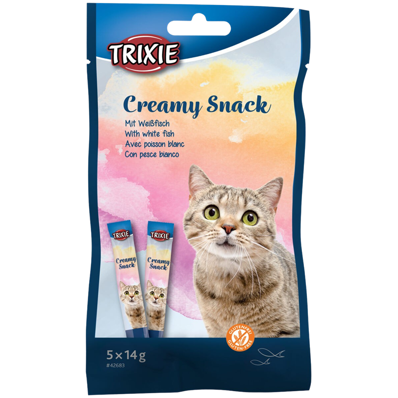 Creamy Snack 5 x 14 g - Weißfisch