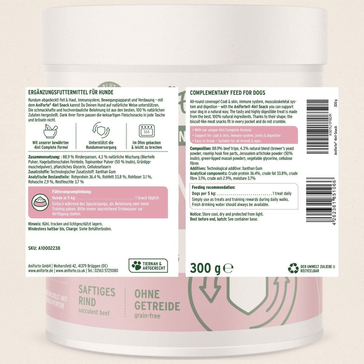 AniForte 4in1 Snack 300 g