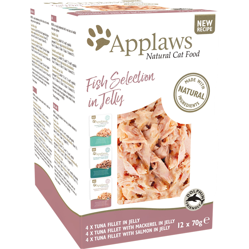 Cat PB Multipack - 12 x 70 g - Fisch in Gelee