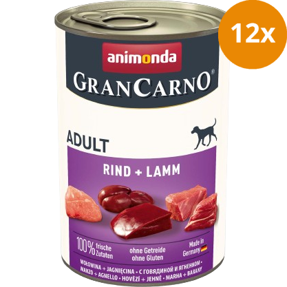 animonda GranCarno Adult Rind + Lamm 400 g