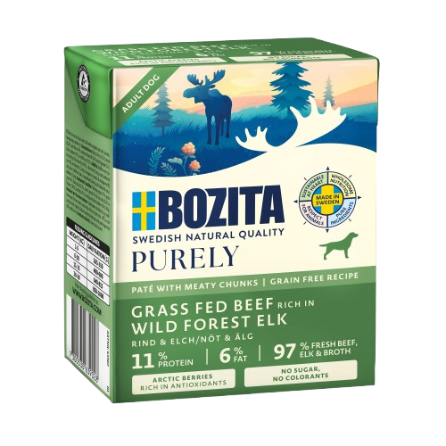 Bozita Purely Paté mit Elch 370 g Tetra