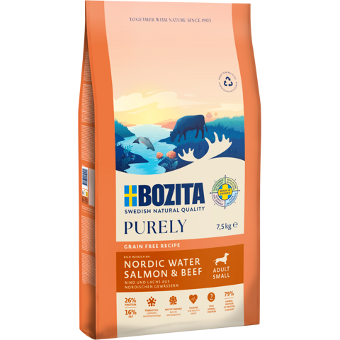 Bozita Dog Purely Adult Small mit Lachs & Rind