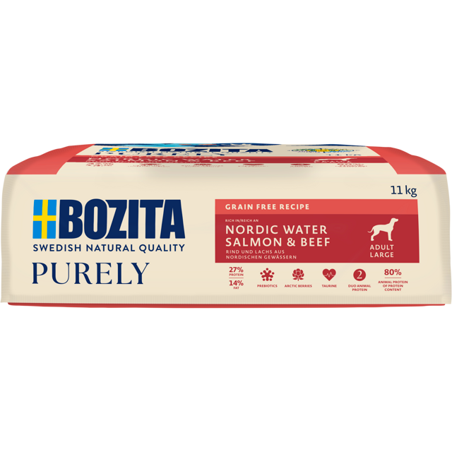 Bozita Dog Purely Adult Large mit Lachs & Rind