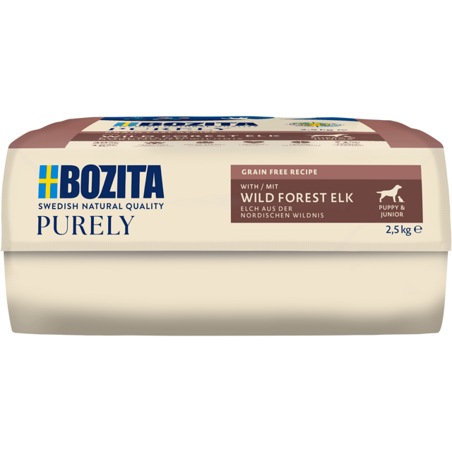 Bozita Dog Purely Puppy & Junior Small Elch