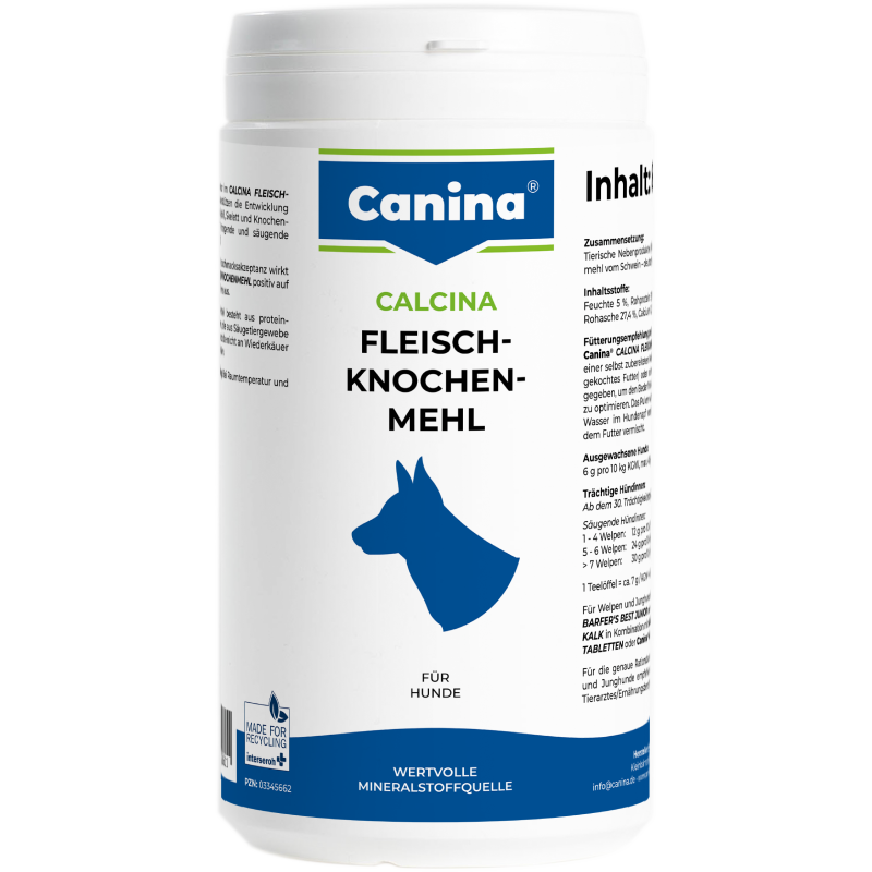 Canina Calcina Fleischknochenmehl