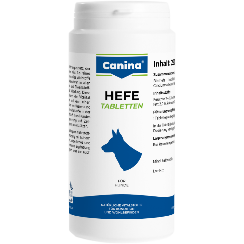 Canina Hefe Tabletten