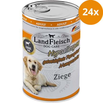 LandFleisch Dog Care Hypoallergen Ziege 400 g