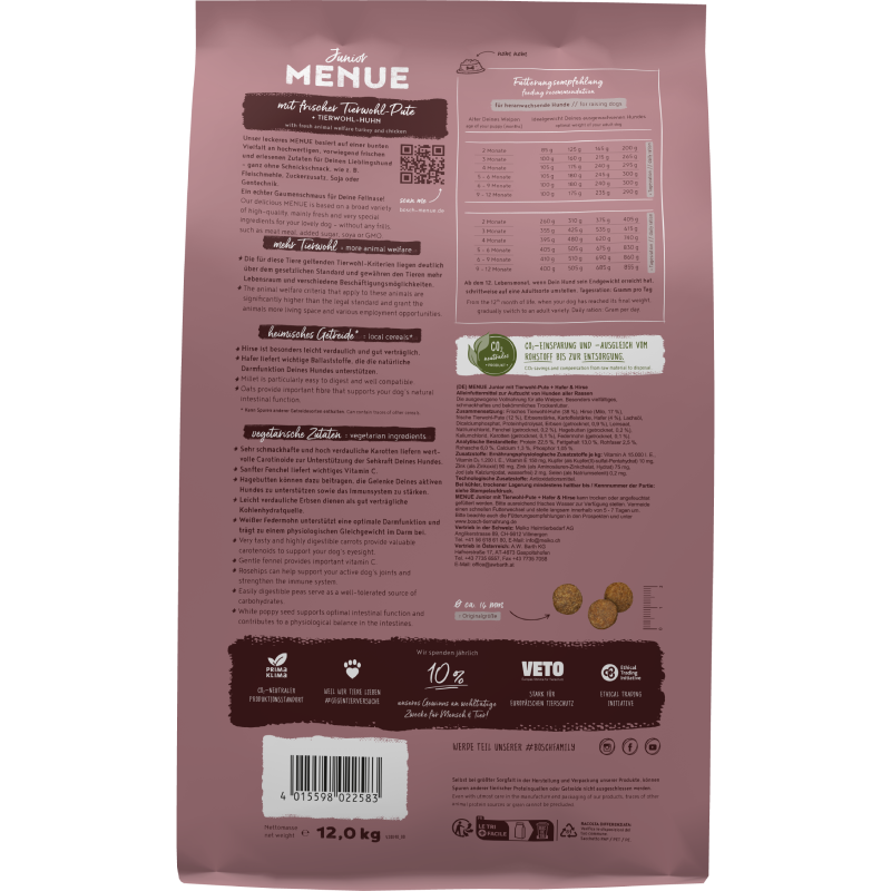 bosch HPC MENUE Junior Tierwohl-Pute