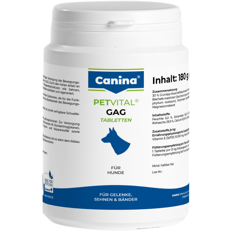 Canina Petvital GAG Tabletten