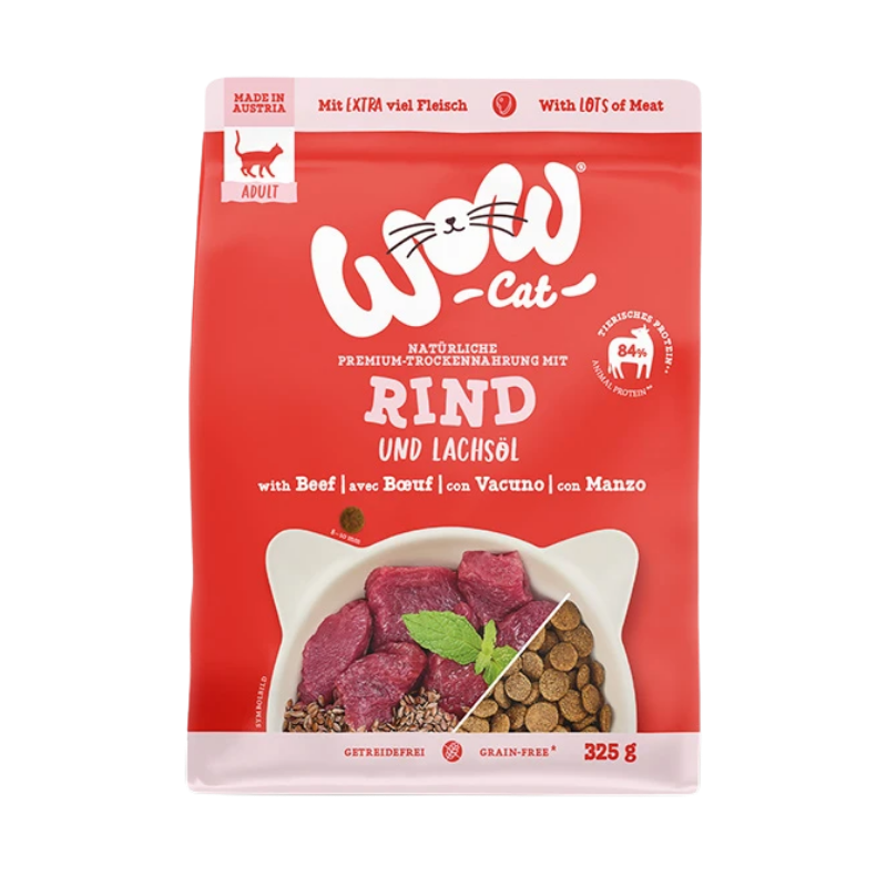 Wow Cat Trocken Adult Rind