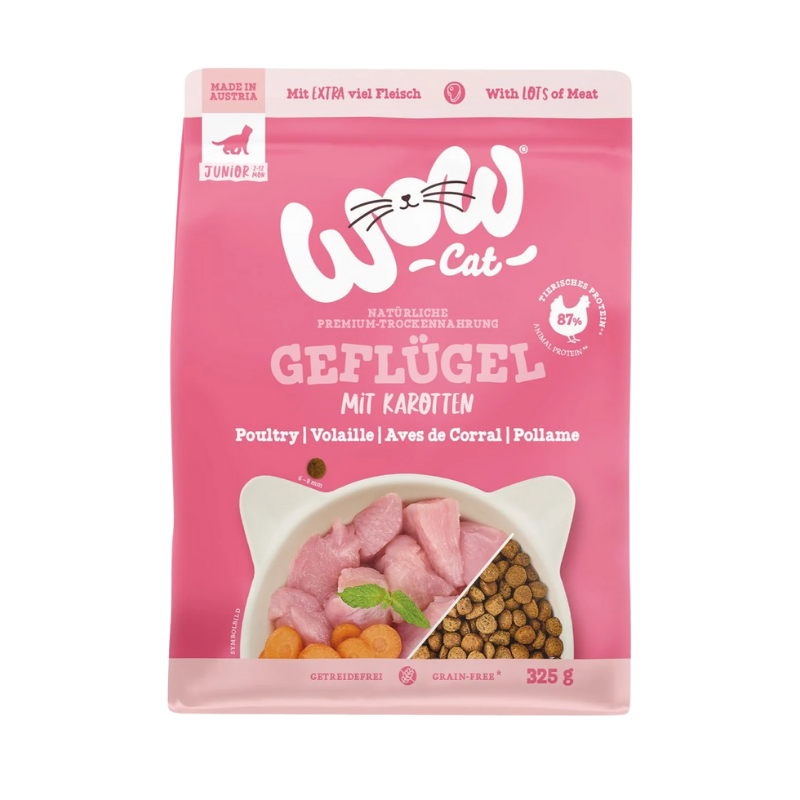 Wow Cat Trocken Junior Geflügel