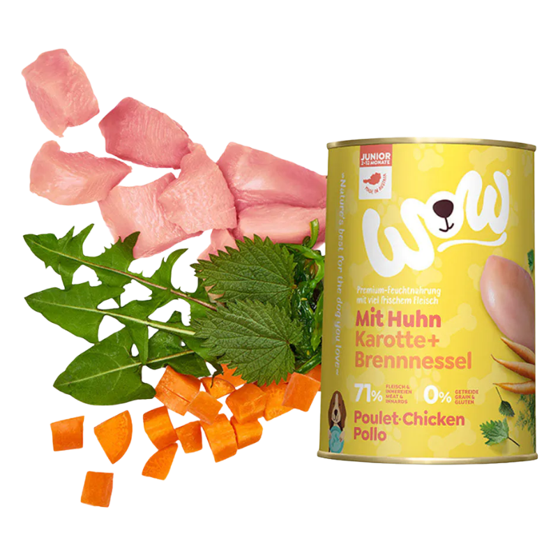Wow Dog Dose Junior Huhn 400g