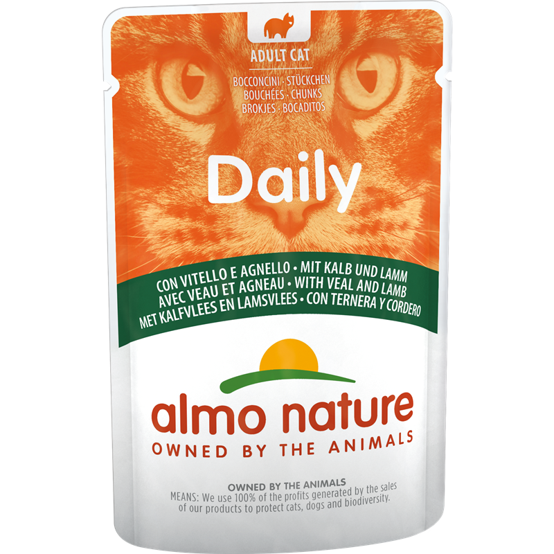 Almo Nature P.B. Daily Menu Kalb & Lamm 70 g