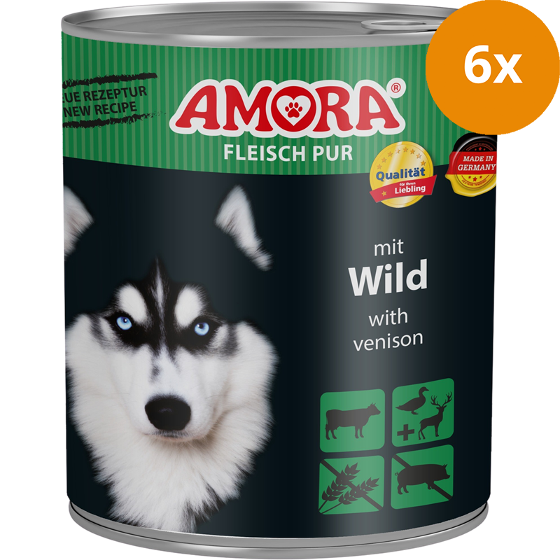 AMORA Fleisch Pur Adult Wild 800 g