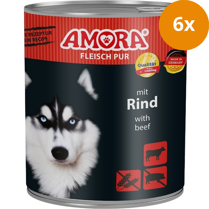 AMORA Fleisch Pur Rind 800 g