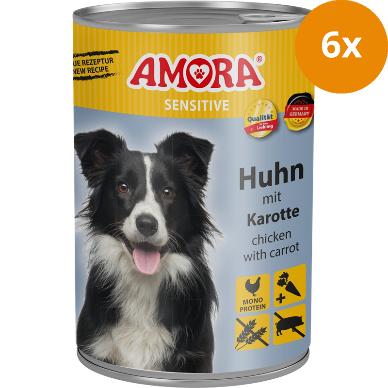 AMORA Sensitive Huhn & Karotte 400 g