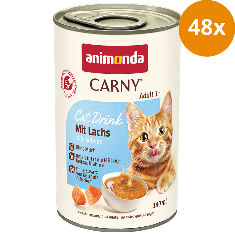 Animonda Cat Carny Drink Adult mit Lachs 140 ml
